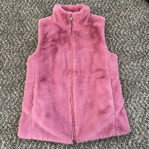 J. Crew Pink Zip-Up Vest